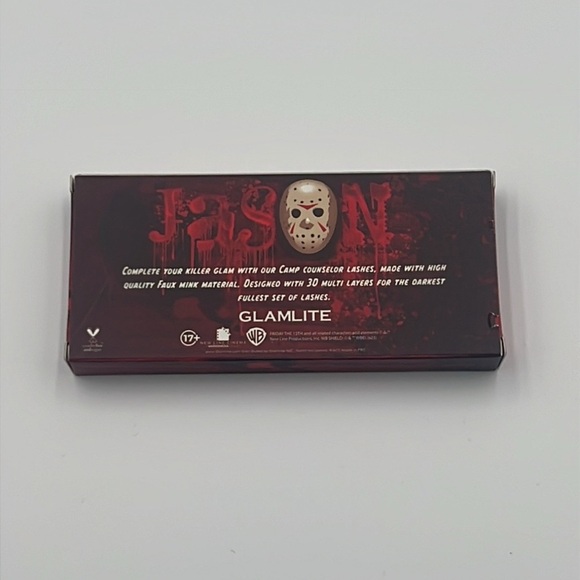 Friday the 13th Lashes in Black & Red by Glamlite - Picture 3 of 6